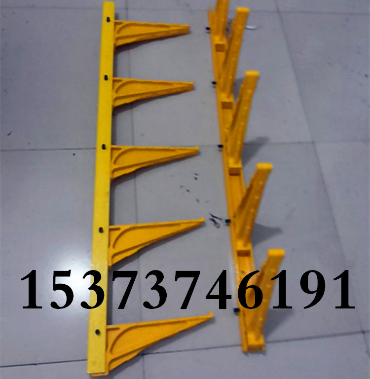 预埋组合螺钉栓式树脂纤维复合电缆支架玻璃钢电缆沟支架放线托臂