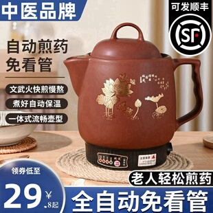 煎药壶全自动熬药家用中医砂锅插电药罐煲药煎锅煮熬煲中药电煎壶