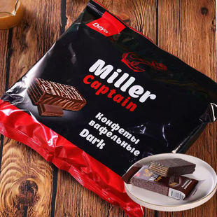 乌兹别克斯坦进口Deya黑巧克力威化伊凡雷帝香草椰子布朗尼威化