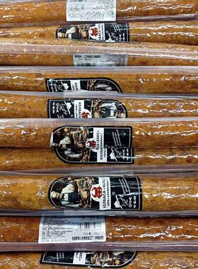 哈客斯中俄合资俄罗斯风味大红肠俄式爆筋火腿肠即食下酒菜熟食品