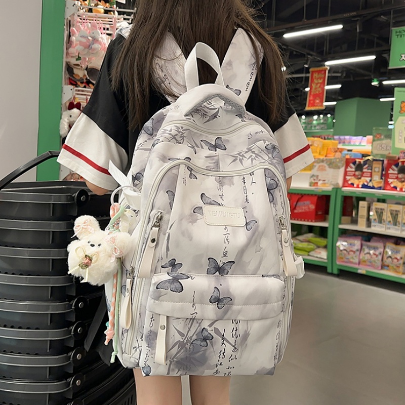 初中女生双肩包韩系大容量高颜值