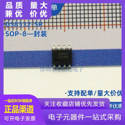 全新原装GS8332SR封装SOP8精密运