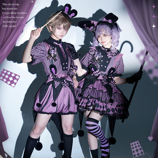 现货 荧鲤之森 原创设计马戏团lolita连衣裙洛丽塔王子装正太短裤