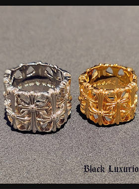 戒指十字架墓葬电镀霸气