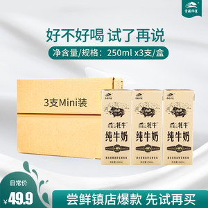 牦牛纯牛奶250ml祁连山