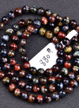 彼得石手链油画宝石水晶国产彩色