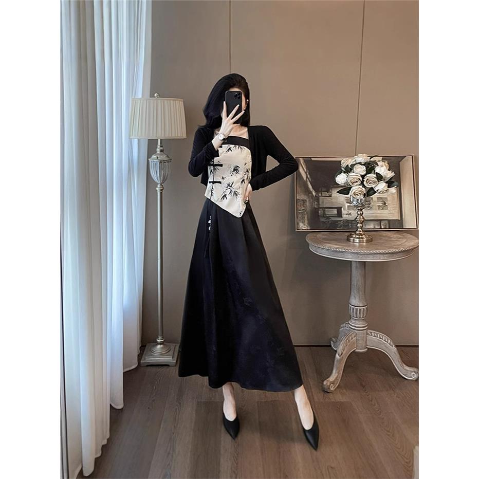 新中式时尚休闲套装女夏2