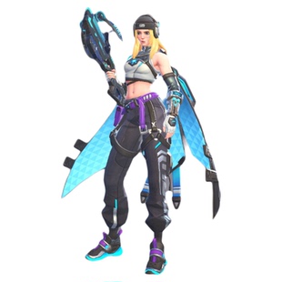 守望先锋弗蕾娅Freja鞋定制动漫游戏二次元cosplay鞋靴来图定制