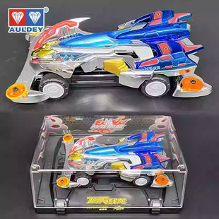 奥迪双钻四驱车飞天战龙成品车梦之队银河使者跑轨道男孩玩具礼物