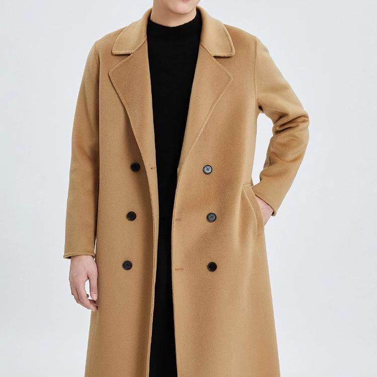900g重磅羊绒大衣男士欧美英伦风中长款双排扣羊毛呢子风衣外套厚,男装,毛呢大衣,淘宝优惠券,粉丝福利购,淘宝优惠卷