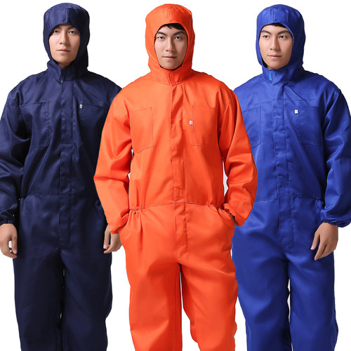 夏季薄款透气连体服防尘服