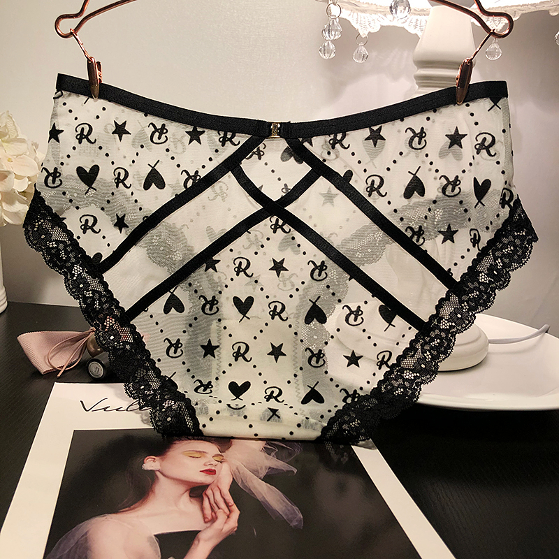 网纱性感蕾丝镂空内裤女士