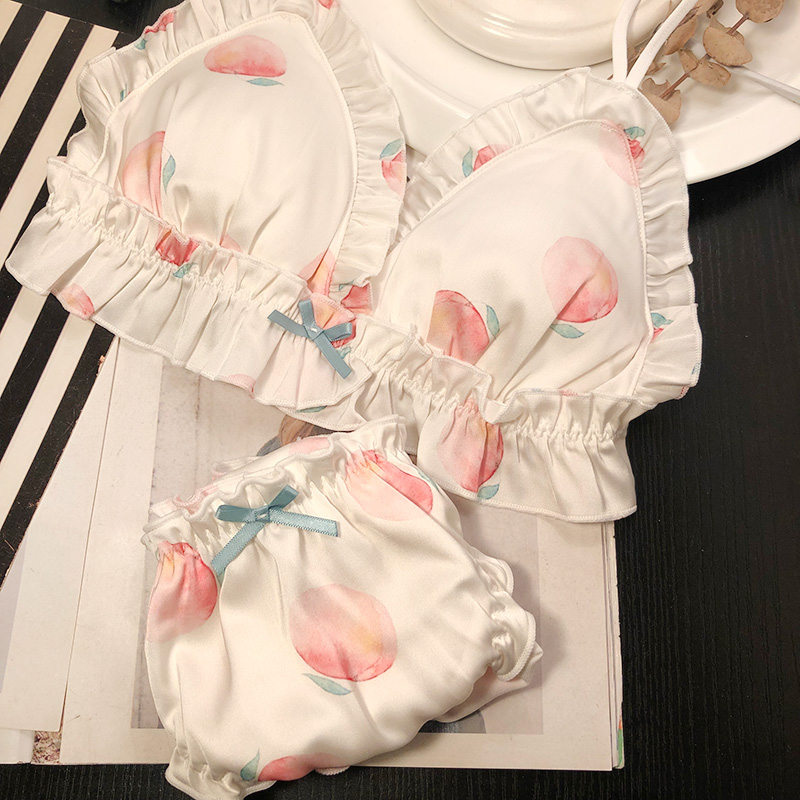 蜜桃少女甜美可爱性感法式少女内衣(用59元券)