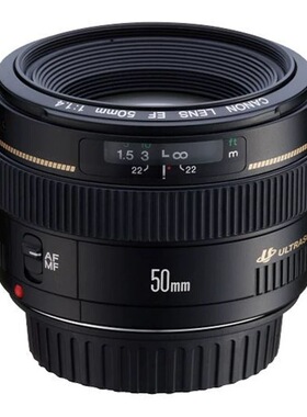 原装佳能EF50mm1.4usm全画幅50 1.4定焦小痰盂大光圈人像单反镜头