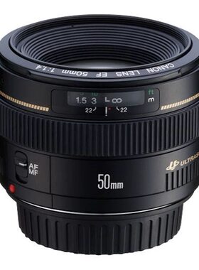 原装佳能EF50mm1.4usm全画幅50 1.4定焦小痰盂大光圈人像单反镜头