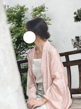 江左阁（临秋）日常通勤宋制折领衫对襟折领衫汉服夏季汉服短衫