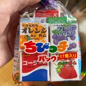 日本 丸川水果汽水味混合袋口香糖11个入