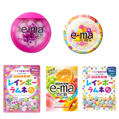 日本 ema紫提什锦味糖果uha悠哈汽水硬糖