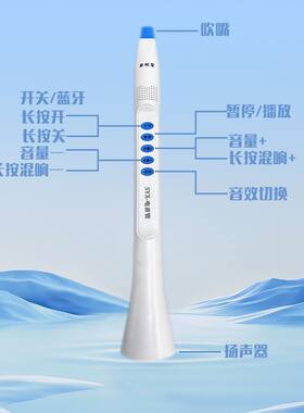电音管蓝牙音响自带喇叭全自动笛子新型电音管不用学谱就学会音乐