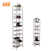 架子安装 珍创新精巧小鞋 型不锈钢超窄置物架 架袖 丽居客夹缝窄鞋