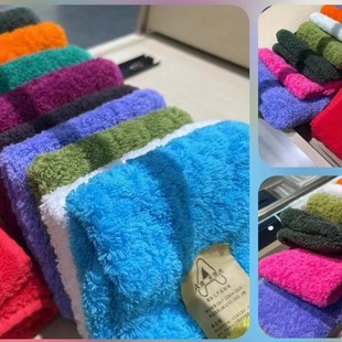 轻奢毛巾天花板 葡萄牙ABS阿克苏新疆长绒纯棉加厚洗脸方浴巾柔软
