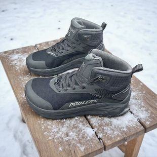 外贸尾货厚底宽楦男女户外徒步登山鞋 防滑中帮减震越野爬山旅行鞋