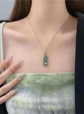 合金吊坠项链气质珠宝锁