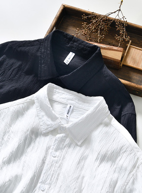 门店同款！口碑之巅！定制面料 男士长袖衬衫衬衣F1005休闲衬衫