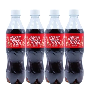 银梅可乐河南禹州特产塑料瓶整件500ml本草配方碳酸饮料国产口乐