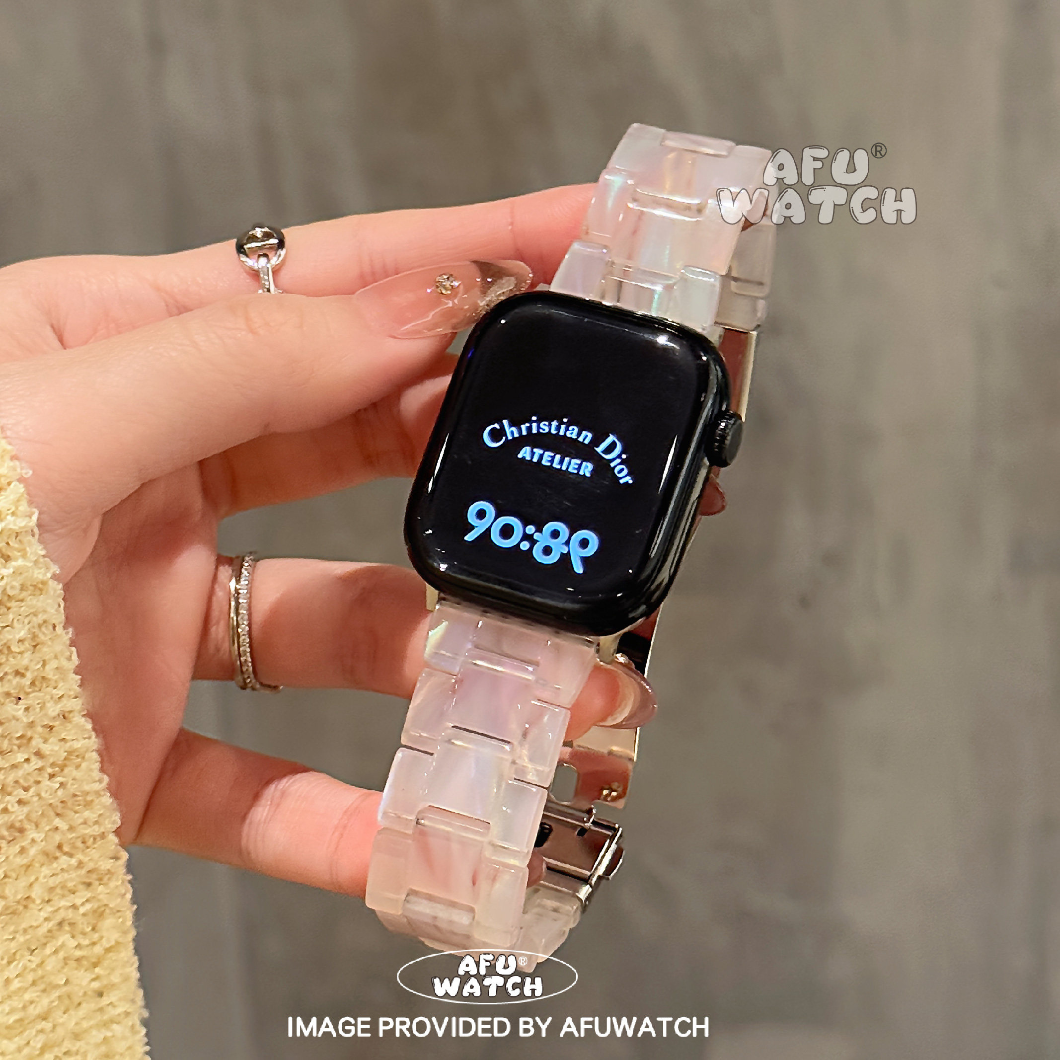 【方形树脂】适用苹果手表applewatch11表带iwatch