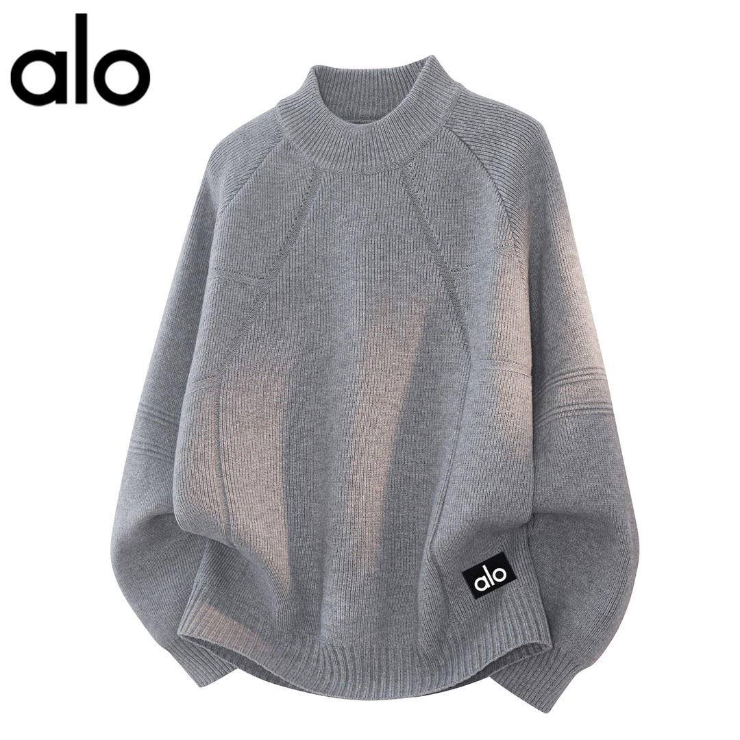 官方奥特莱斯】品牌折扣 情侣秋冬季圆领毛衣男慵懒风打底针织衫