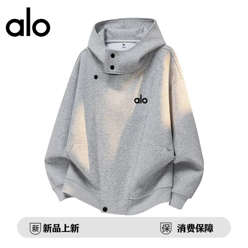 官方奥特莱斯】品牌折扣情侣秋季潮流开衫连帽卫衣男女设计感外套