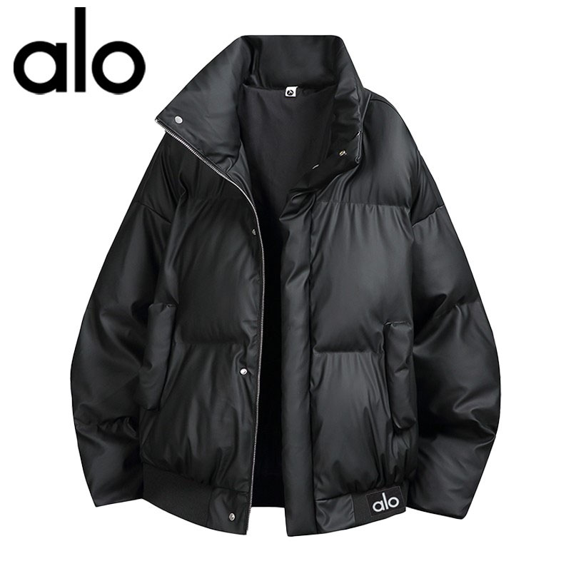 官方奥特莱斯】品牌折扣秋冬季美式痞帅立领棉衣防水保暖PU皮外套