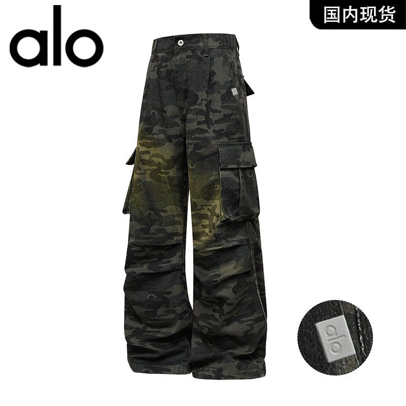 官方奥特莱斯品牌折扣2026年春季美式迷彩多口袋宽松男士牛仔裤,男装,大码上装,淘宝优惠券,粉丝福利购,淘宝优惠卷