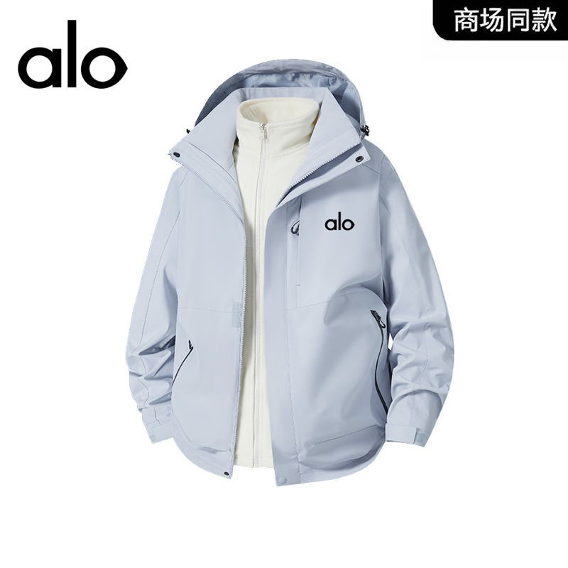 官方奥特莱斯】品牌折扣三合一摇粒绒内胆冲锋衣保暖防水防风外套