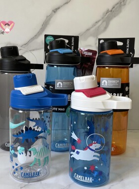 camelbak美国驼峰运动水杯学生男 女直饮杯子便携龙口杯 儿童水壶
