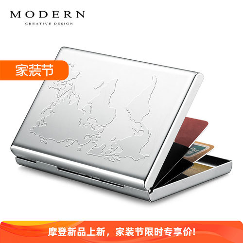 德国Modern不锈钢钱夹卡包银行