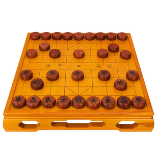吕钦大师 定制版象棋桌套装新榧实文昊墩象棋桌像棋套装送礼高档