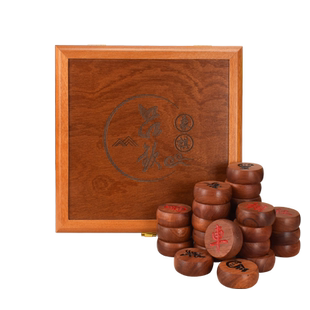 吕钦大师定制版中国象棋实木高档大号成人学生儿童像棋套装