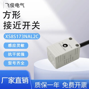 NBL2C 飞俊电气 方形电感式 接近开关XS8S173NAL2C PBL2C PAL2C