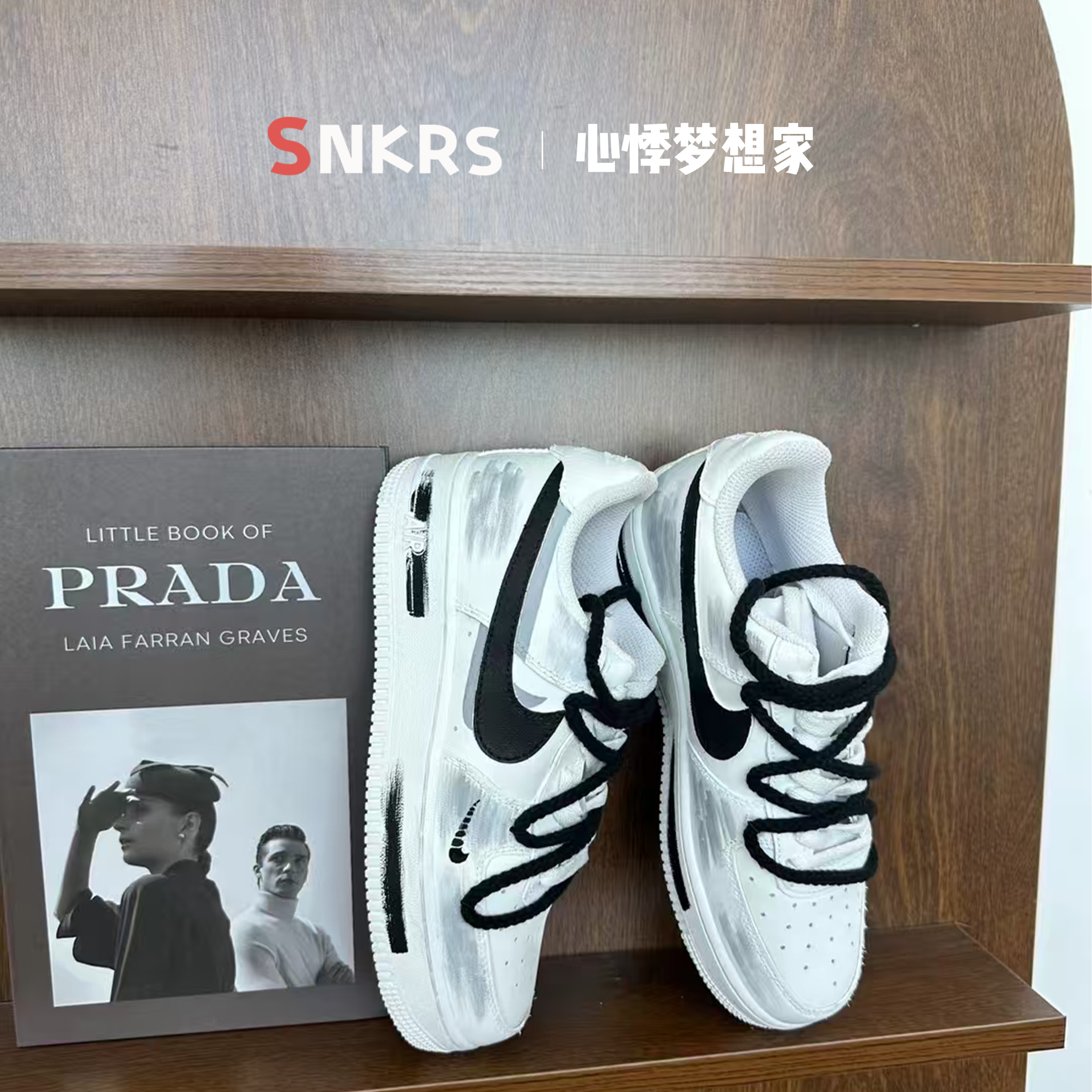 球鞋定制Nike Air Force 1 AF1空军一号手绘断裂解构低帮板鞋,运动鞋new,板鞋,淘宝优惠券,粉丝福利购,淘宝优惠卷