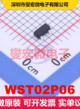 WST02P06 SOT-23-3L 场效应管 晶体管 分立器件