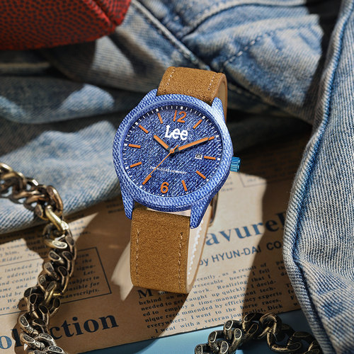 Lee手表男学生手表初高中运动石英表男士高中生防水考试专用524