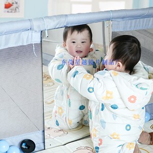 婴儿认知镜子耐摔不碎亚克力
