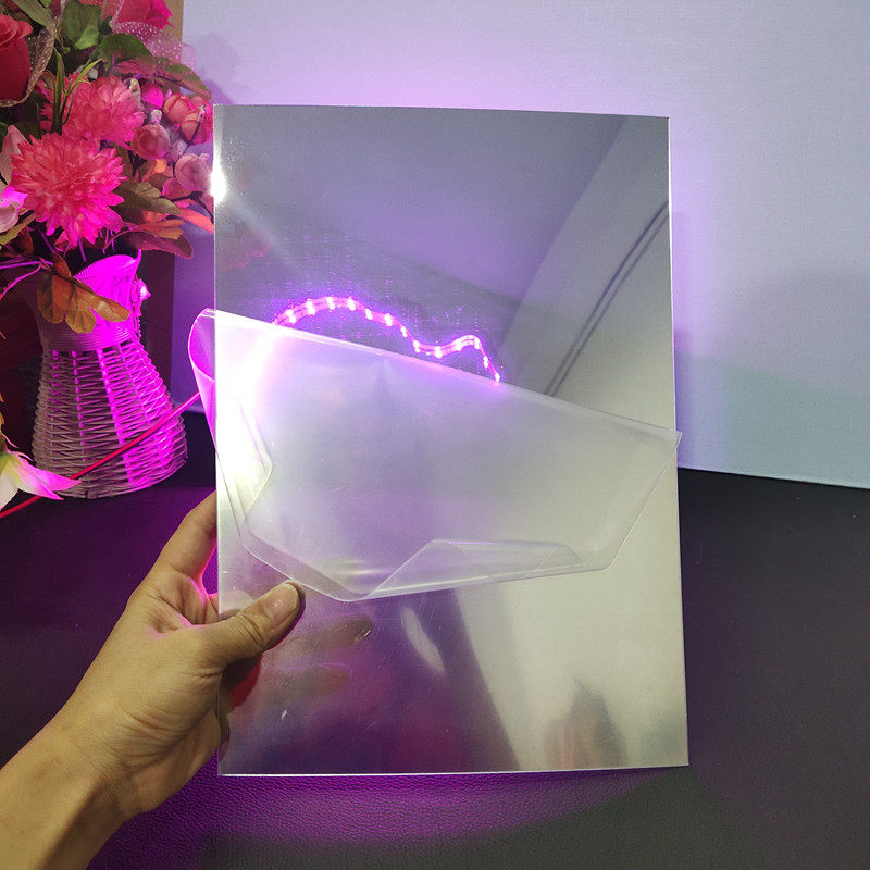 数码显示屏半反半透镜片 半透明双面镜子 pc半透镜 半透半反镜片