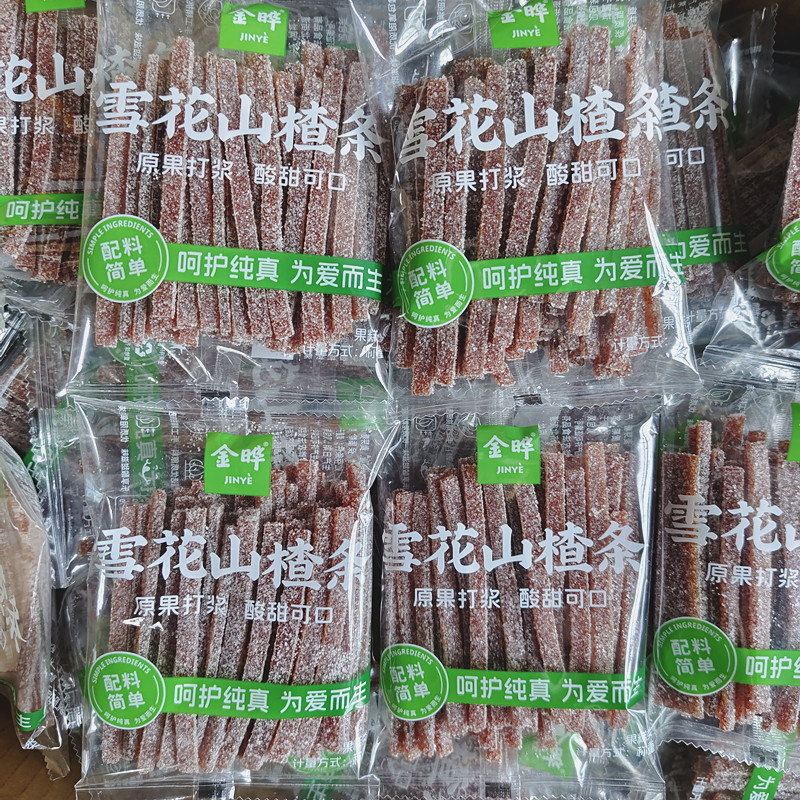 金晔雪花山楂条山楂丝