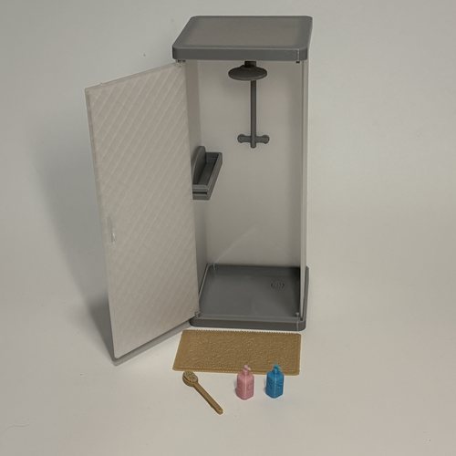 淋浴间浴室微缩模型摆件