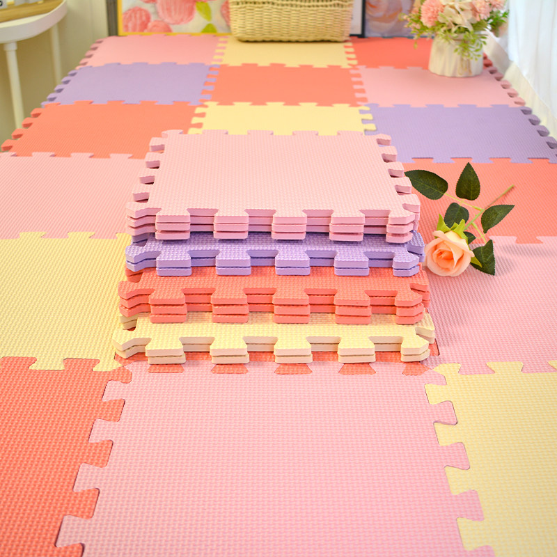 加厚泡沫地垫儿童爬行垫拼接拼图宝宝爬爬垫客厅防水防摔榻榻米厚