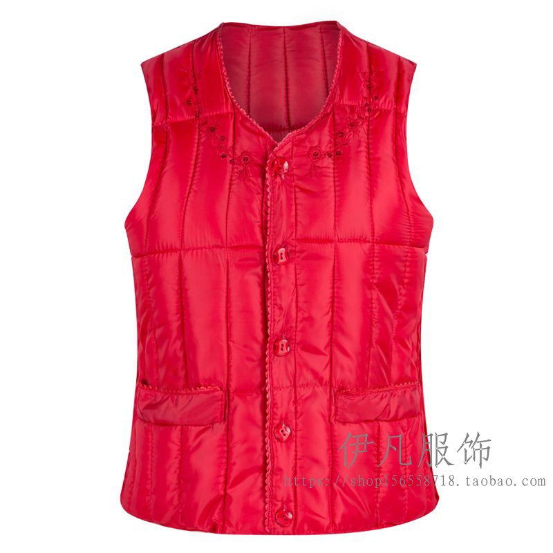 中老年女妈妈短款马甲