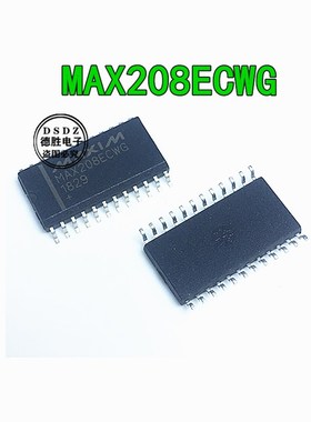 MAX208ECWG MAX208ECWG+T RS-232驱动器 收发器 全新原装